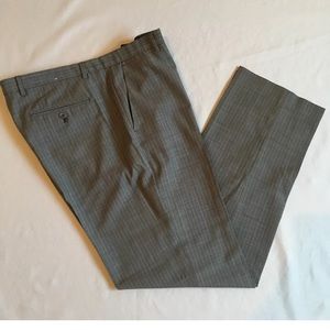 Calvin Klein Dress Pants 34x32 flat front grey